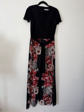 RinaScimento Jumpsuit Pantsuit Maxi Dress-Like Evening Wear Made in Italy Sz L
